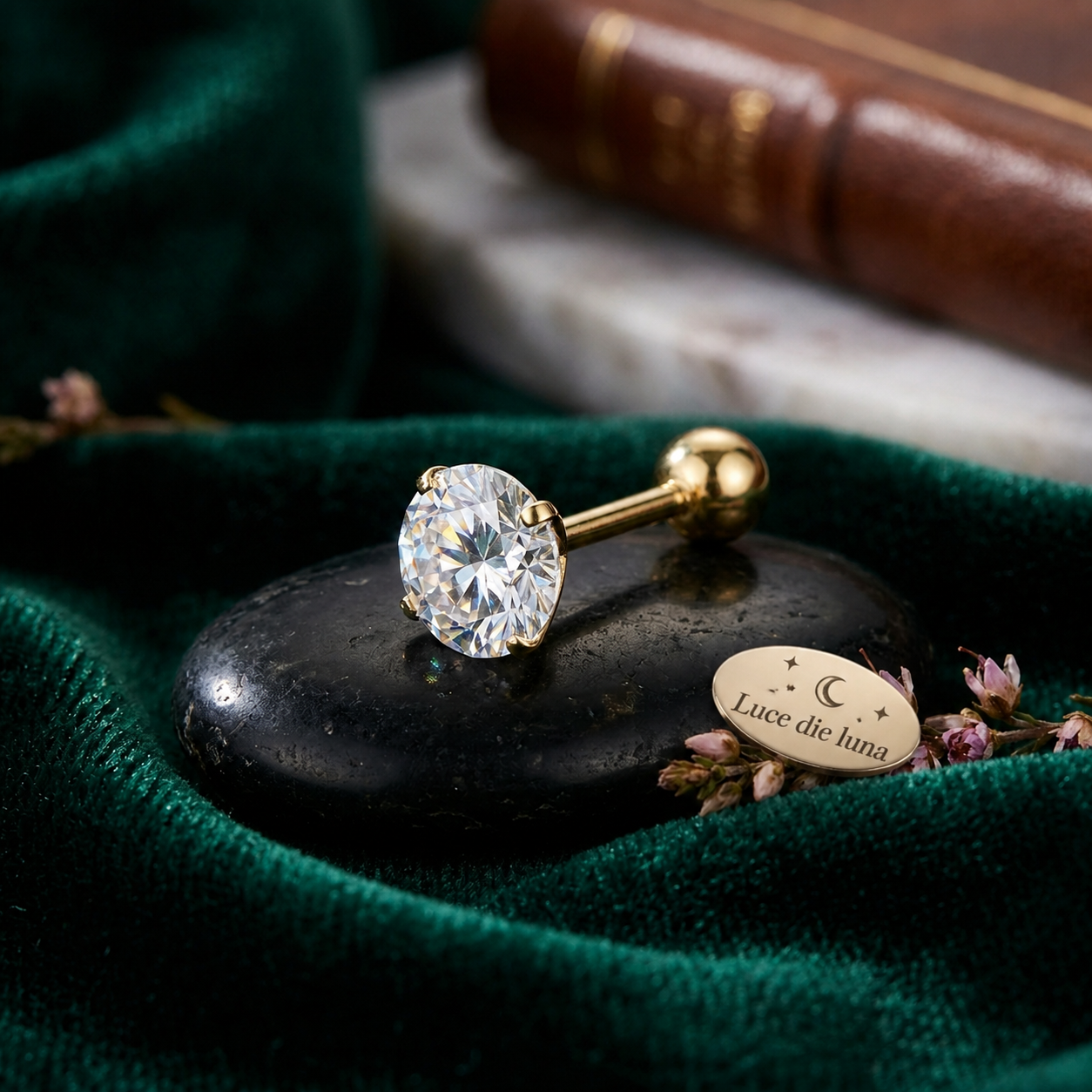 💎 Piercing „Solitaire Sparkle“